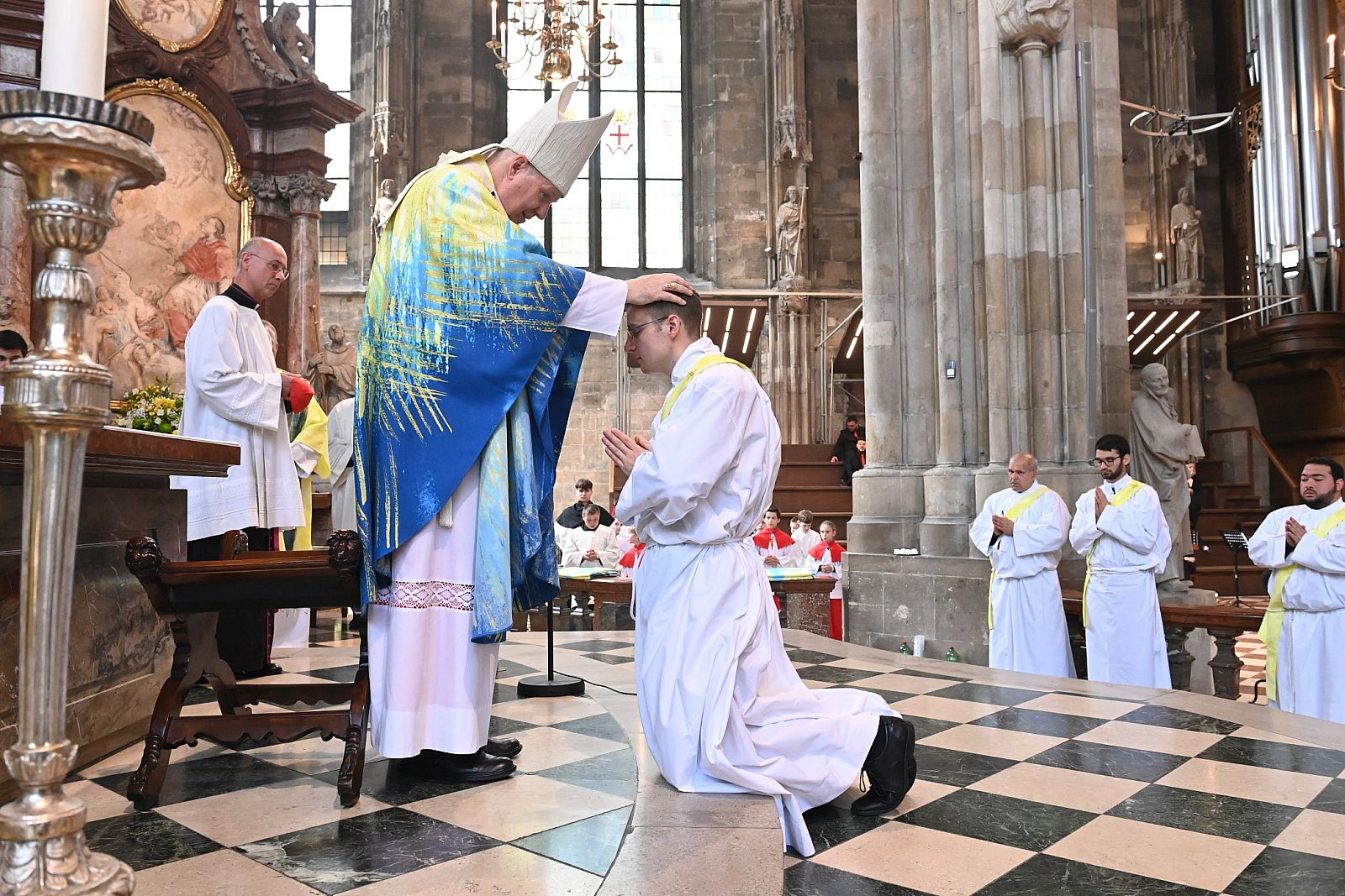 Priesterweihe von Br. Markus Maria Sam. FLUHM