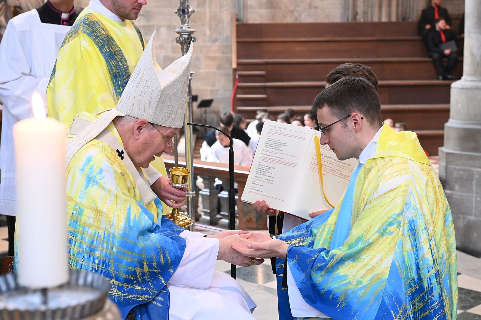 Priesterweihe von Br. Markus Maria Sam. FLUHM