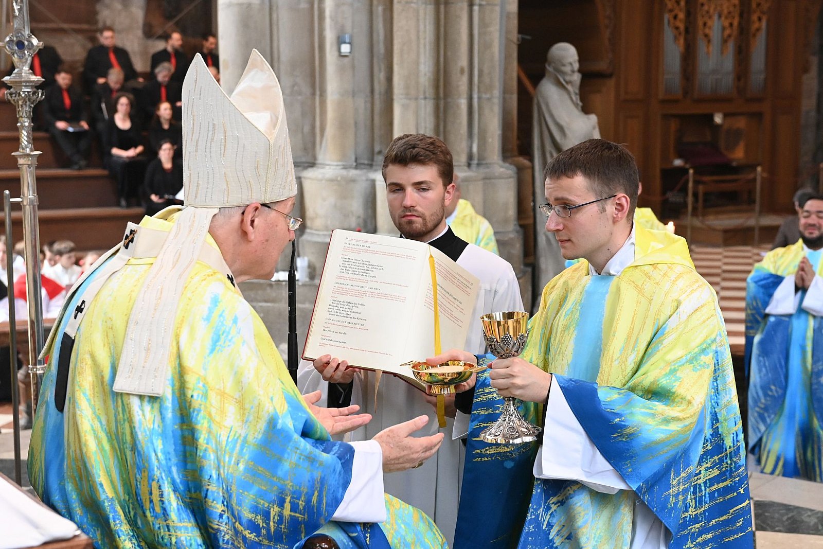 Priesterweihe von Br. Markus Maria Sam. FLUHM
