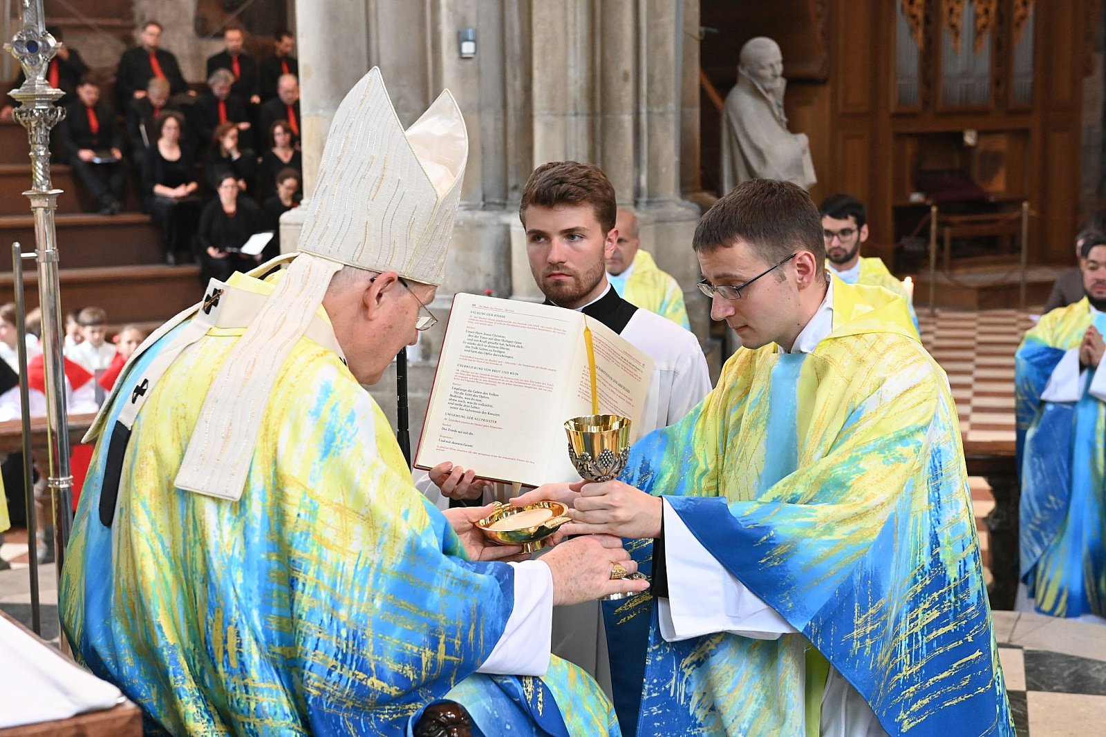 Priesterweihe von Br. Markus Maria Sam. FLUHM