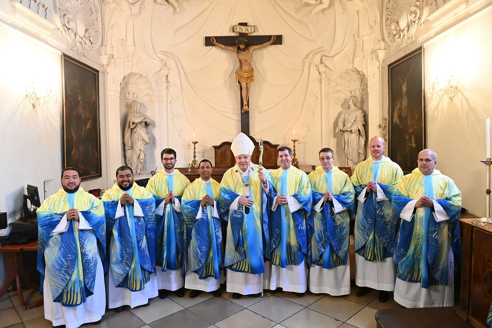 Priesterweihe von Br. Markus Maria Sam. FLUHM