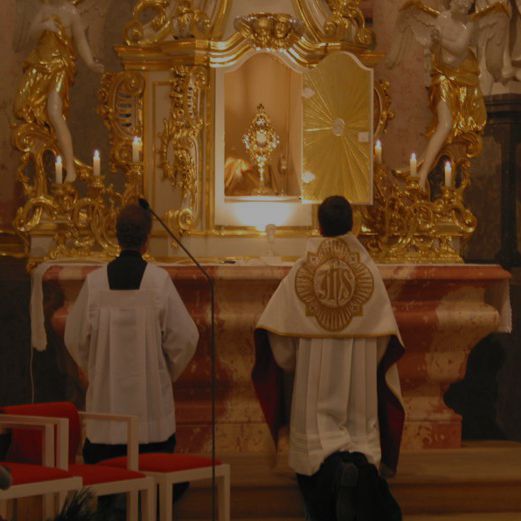 In der Anbetung danken wir Jesus,...
